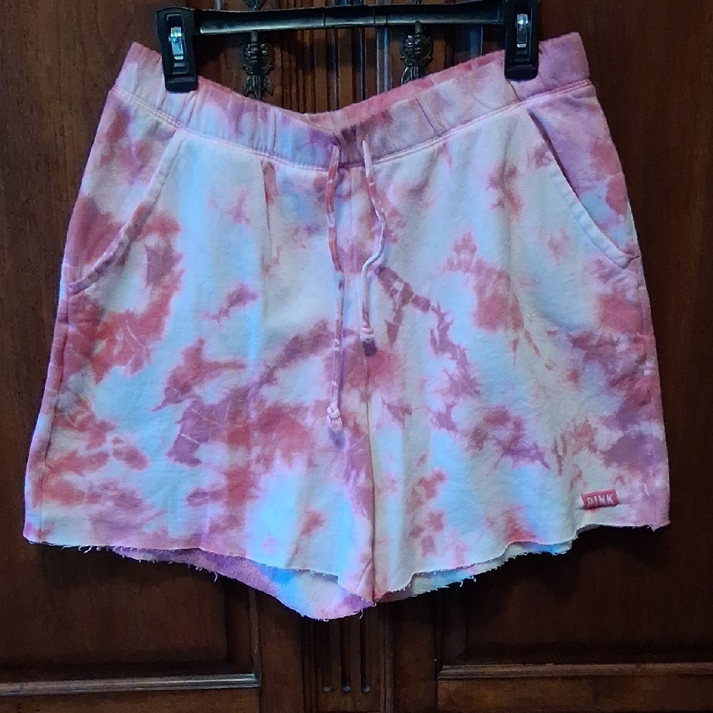 PINK Victoria's Secret Tie-Dye Athletic Shorts